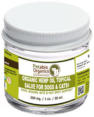 Ello Pet Supply Distributes Petabis Organics CBD Topical Salve for Dogs Cats & Small Animals