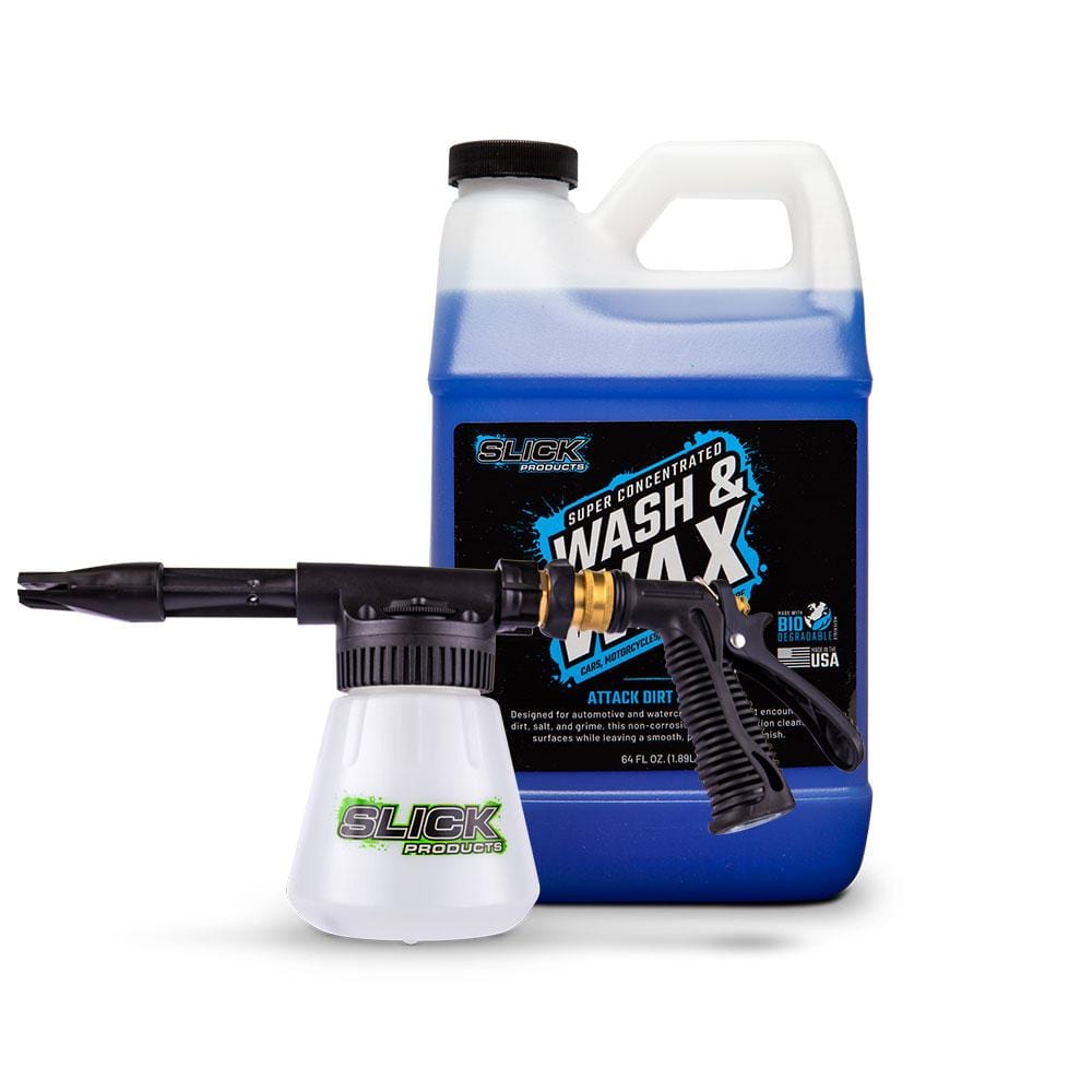 Wash & Wax + Foam Gun Bundle