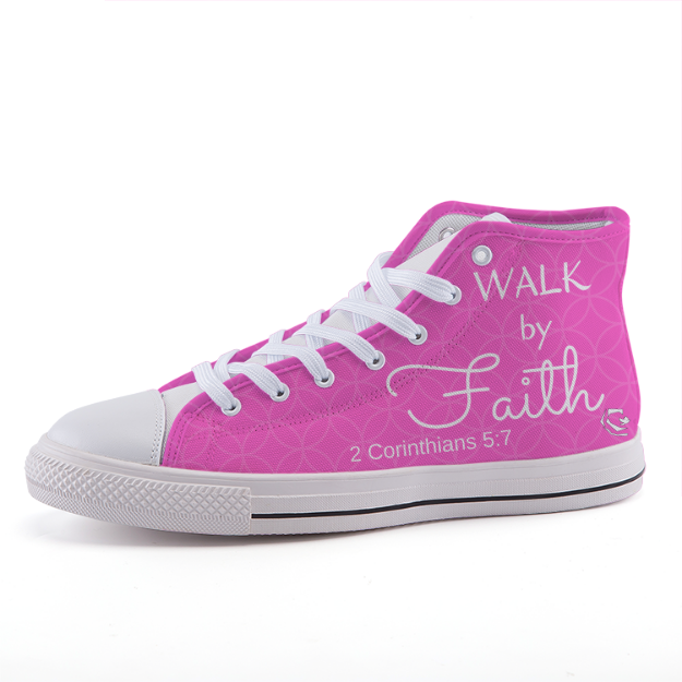 faith shoes pink