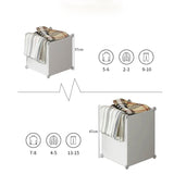 12-Cube Portable Closet, Plastic Wardrobe with Doors & 2 Hangers