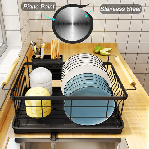 gourmet standard stainless steel dish rack