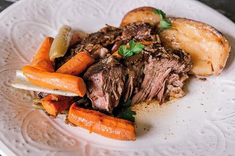 Crock Pot Roast Dinner recipe