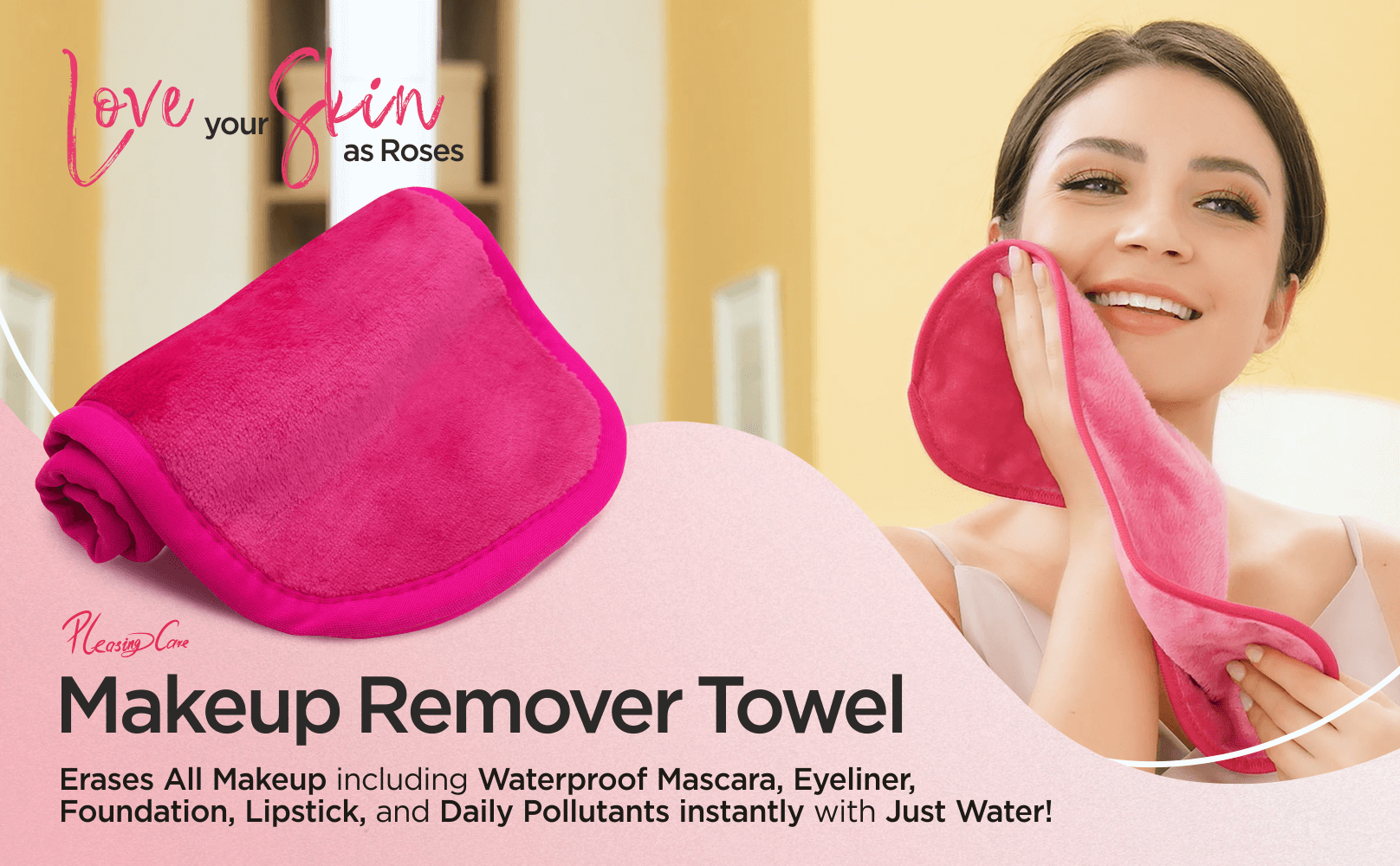 Microfiber Makeup Remover Cloth