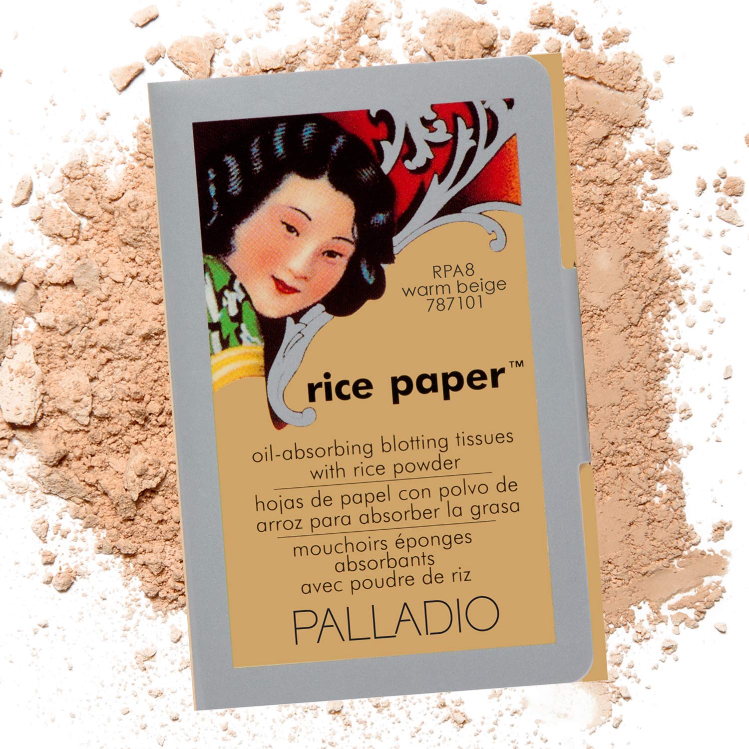 Palladio Rice Paper Facial Tissues for Oily Skin