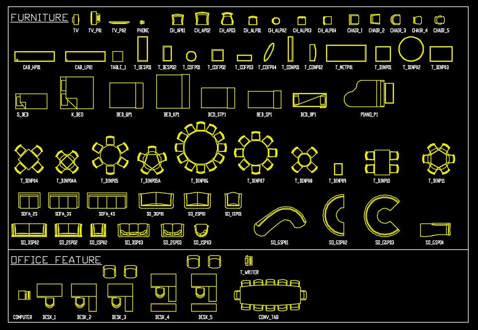 free autocad block