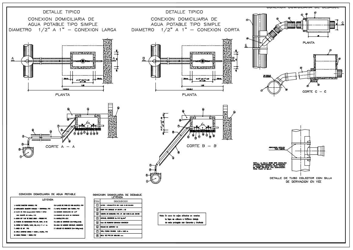 Plumbing Design in autocad dwg files