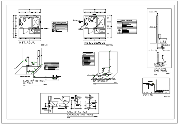 Sanitation latrines architecture detail dwg files – CAD Design | Free ...