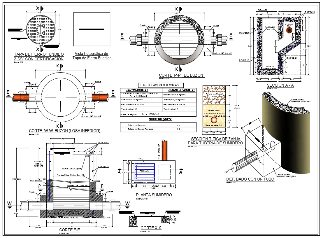 Sanitations Detailsl dwg files