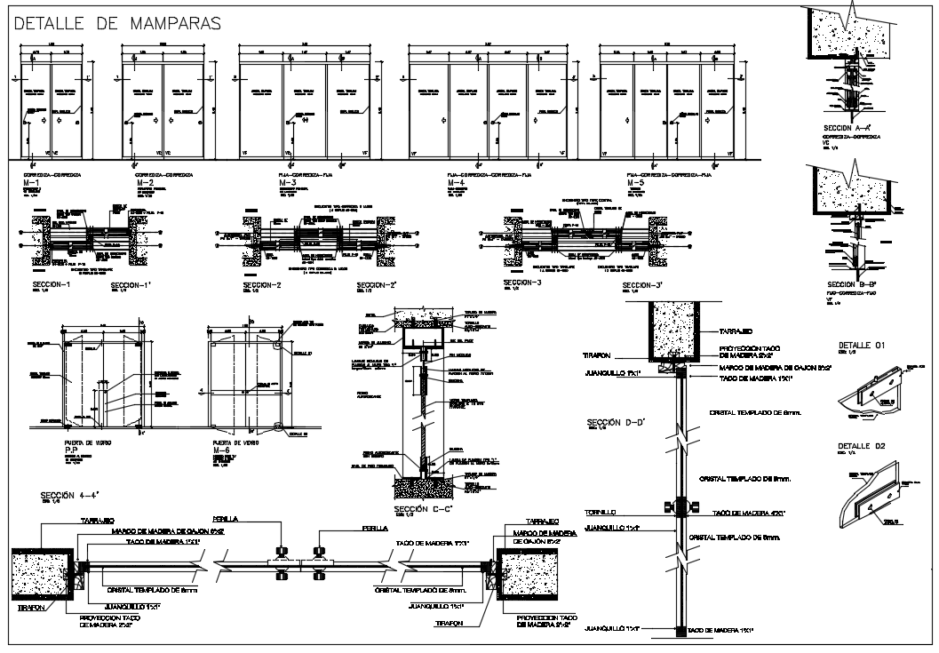 Screen cad detail