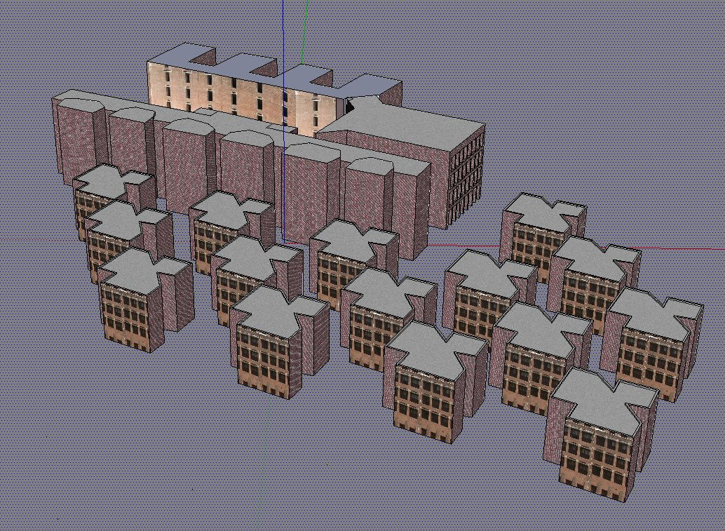 Download 7 Projects of Louis Kahn Architecture Sketchup 3D Models