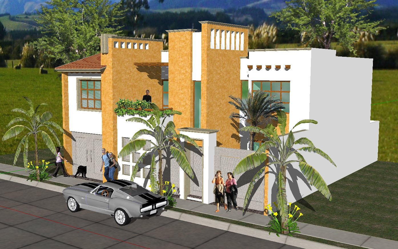 【Download 13 Kings of Villa Sketchup 3D Models】 (Recommanded!!)