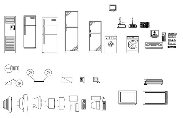 electrical cad blocks