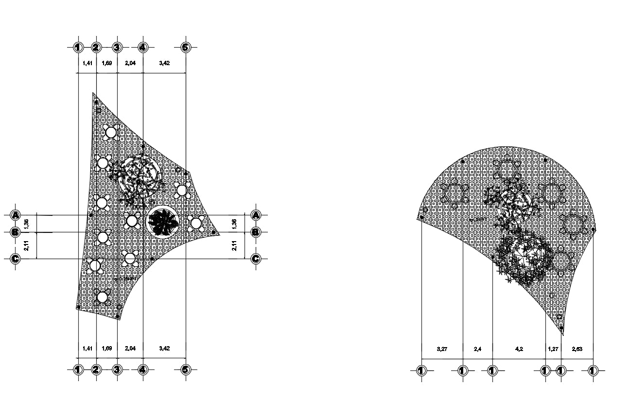 Club House Plan Drawings