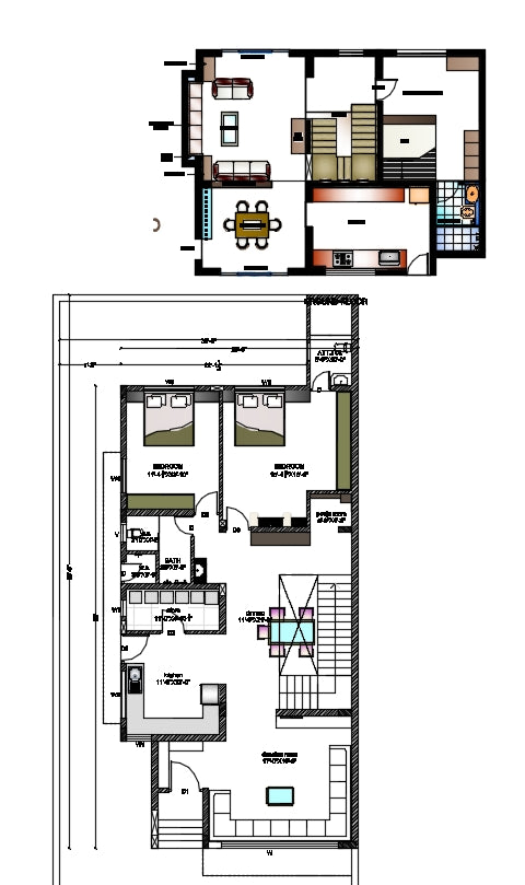 Apartment interiors detail