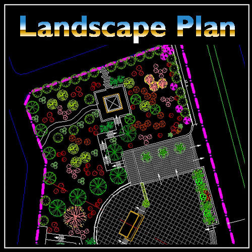 Featured image of post Landscape Design Plans Dwg
