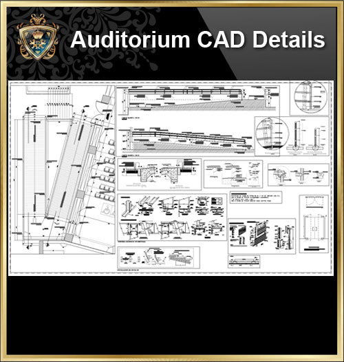 @Auditorium Details Design,Autocad Blocks,AuditoriumDetails,Auditorium Section,Auditorium elevation design drawings