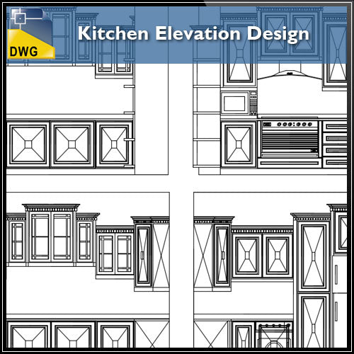 autocad kitchen elevation blocks free download