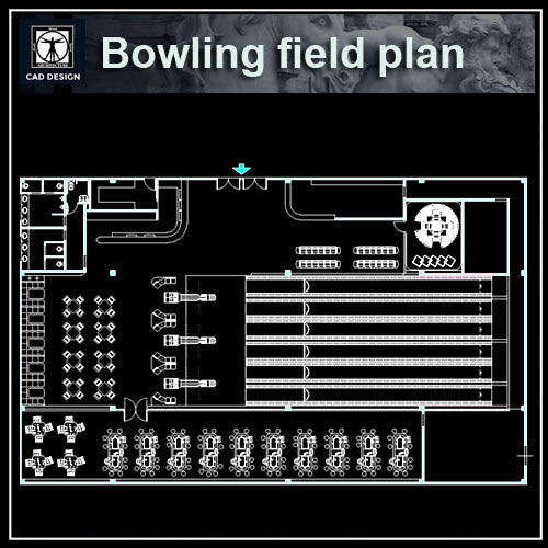 Bowling Field Plans – CAD Design | Free CAD Blocks,Drawings,Details