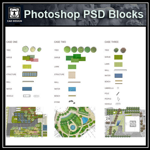 Photoshop PSD Landscape Blocks V2(Recommand!!)