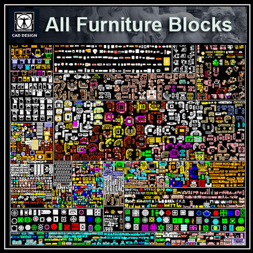 All Furniture Blocks!!(All in one)