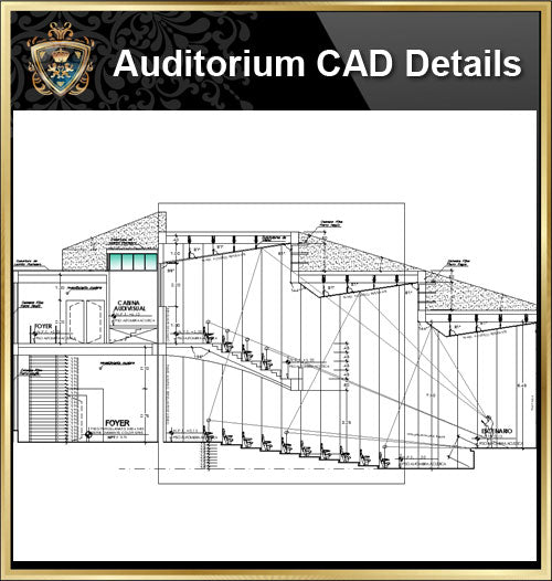 auditorium section dwg