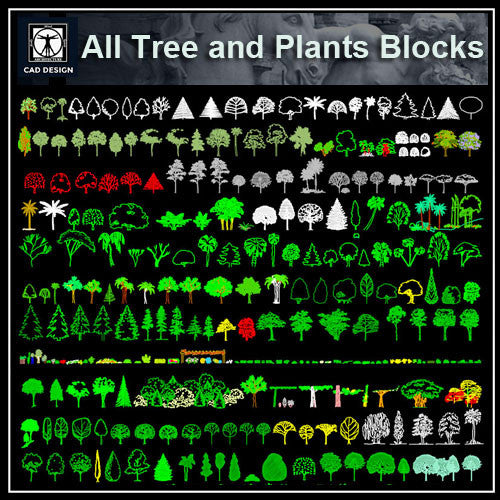 All Tree and Plants Blocks