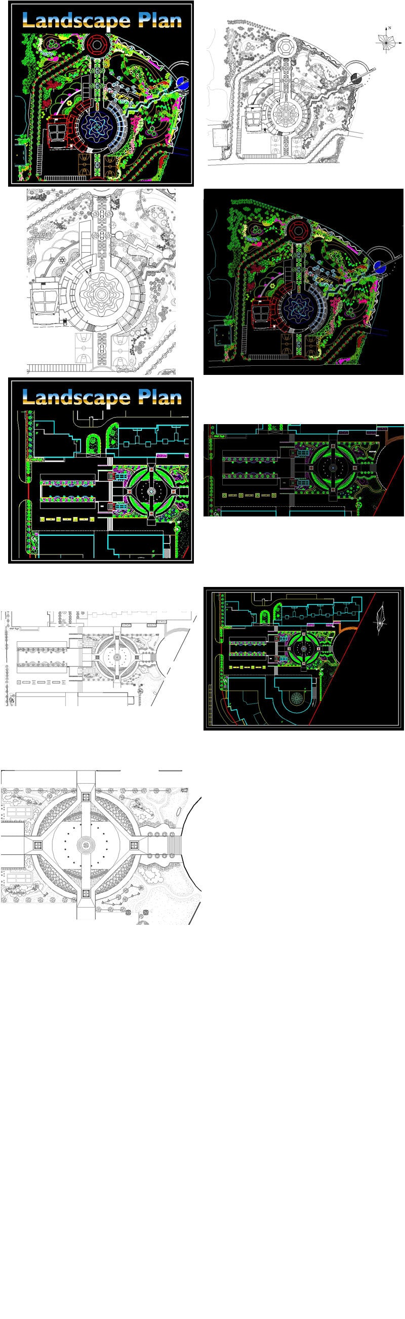 【All Urban Design CAD Drawings Collections】(Best Recommanded!!)