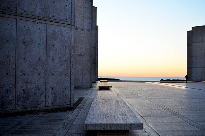 Salk institute - louis kahn in AutoCAD, CAD (209.84 KB)