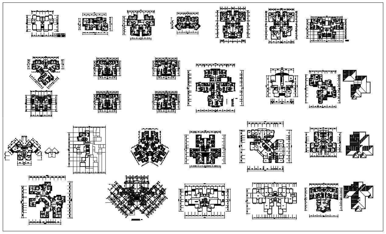 85 Residential Layout Plans (Best Recommanded!!)