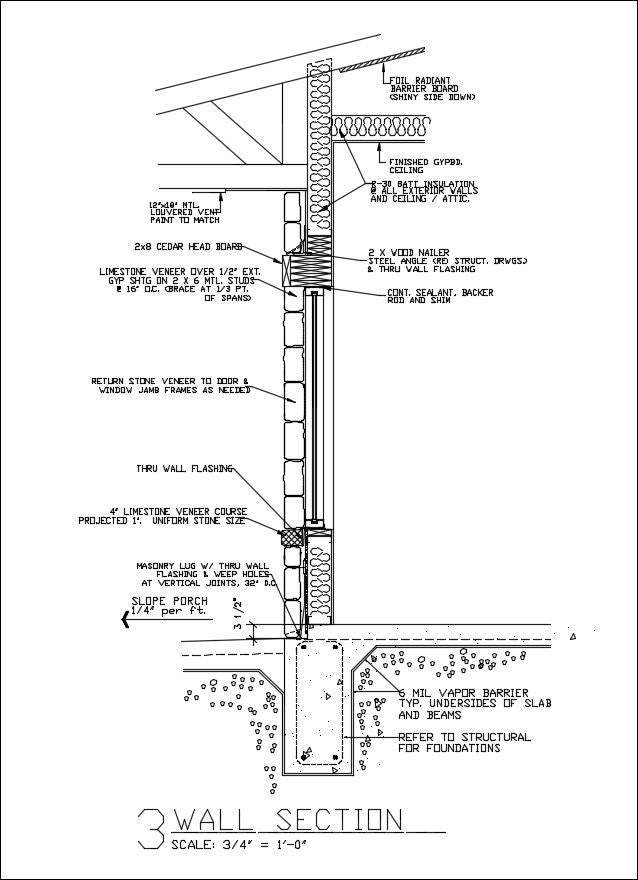 Free CAD DetailsMasonry Wall Section CAD Design Free CAD Blocks