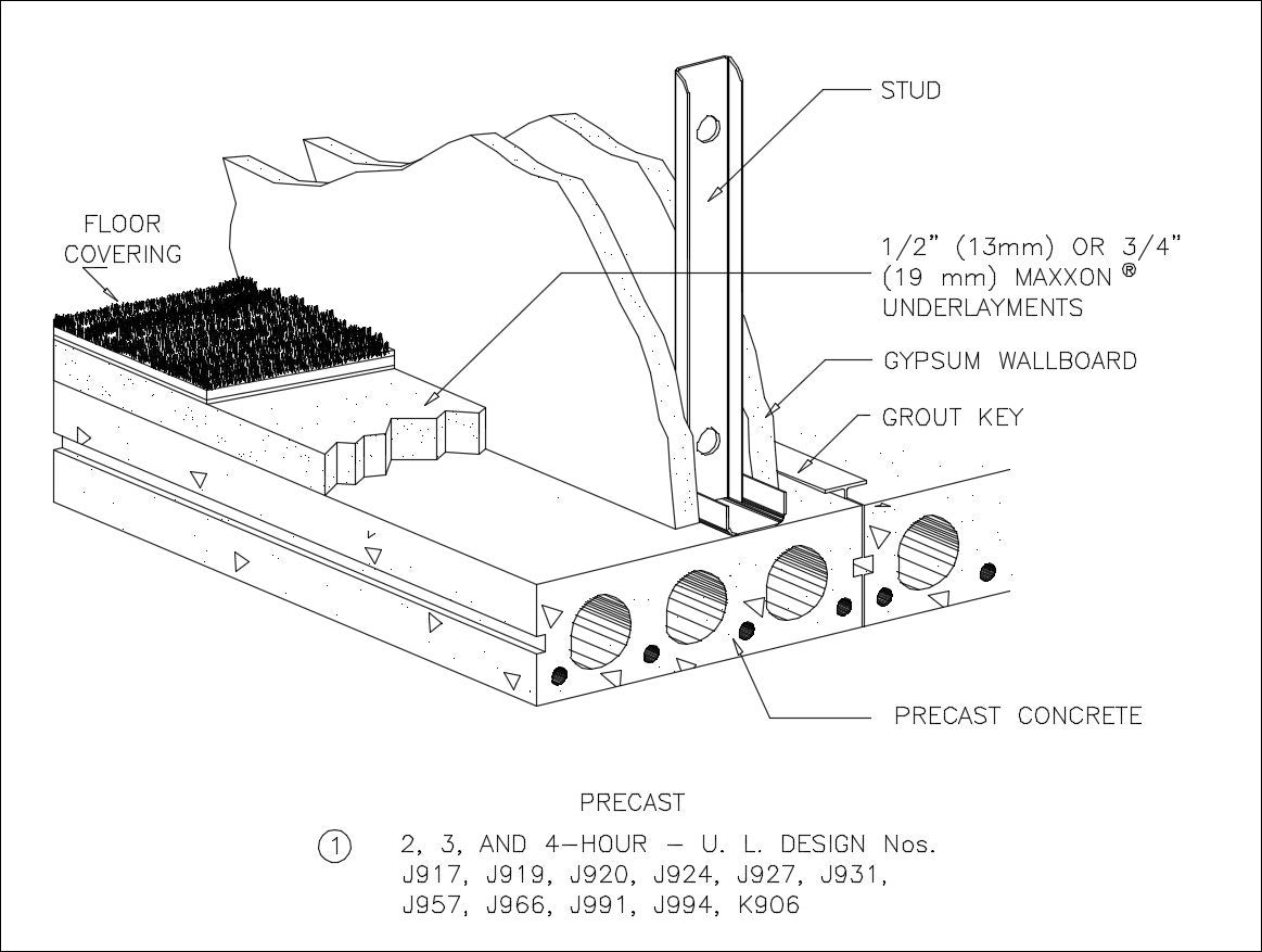 Free Cad Details Precast Concrete Slab Detail Iso Cad Design