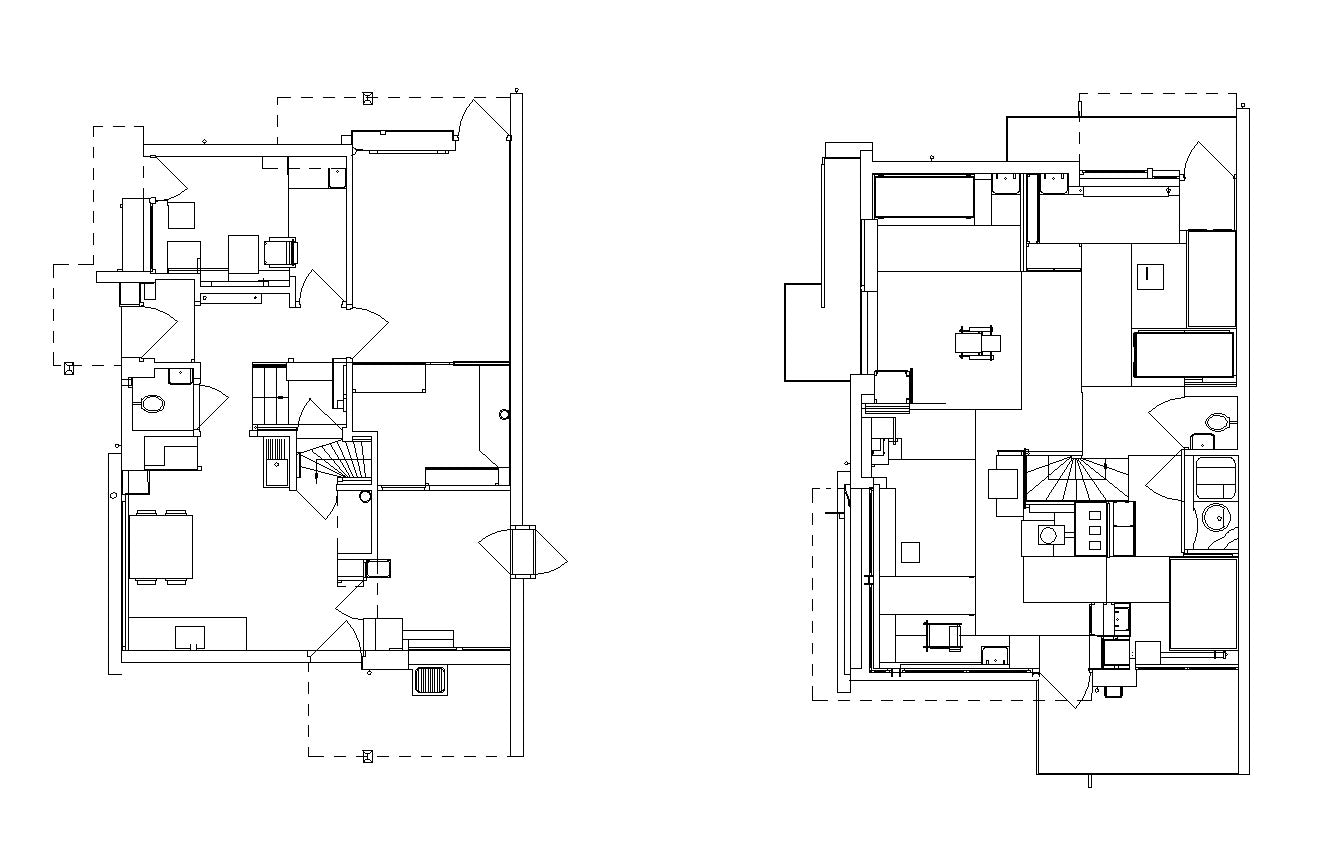 Schroder House Plan Dimensions 1925