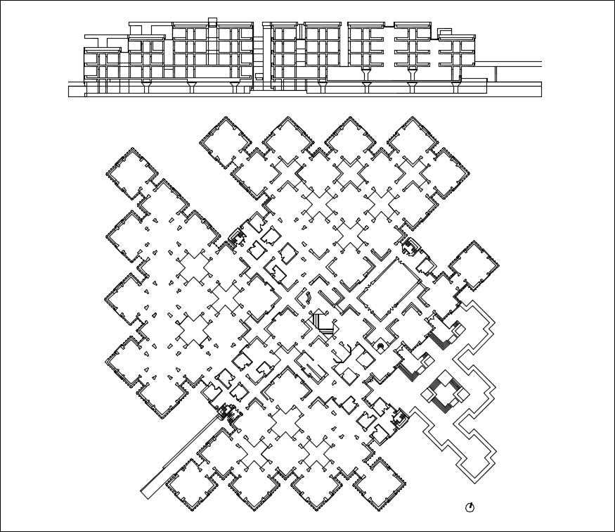 Centraal Beheer Office Buildings Apeldoorn-Herman Hertzberger – CAD Design  | Free CAD Blocks,Drawings,Details