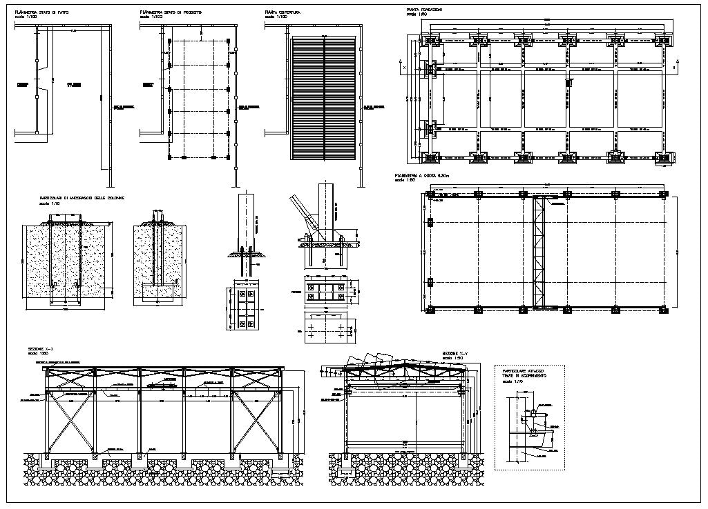 Warehouse plans CAD Design Free CAD Blocks Drawings  