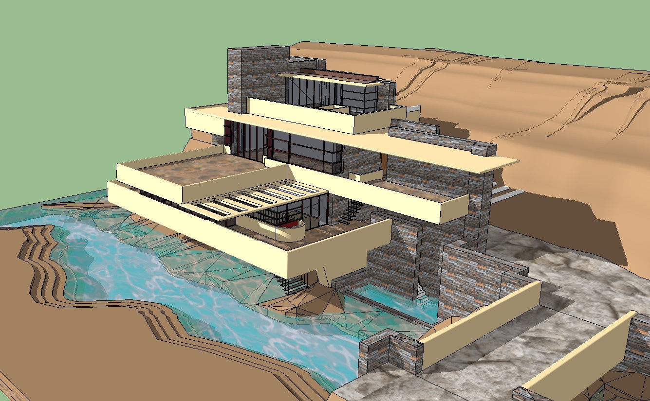 water cad model