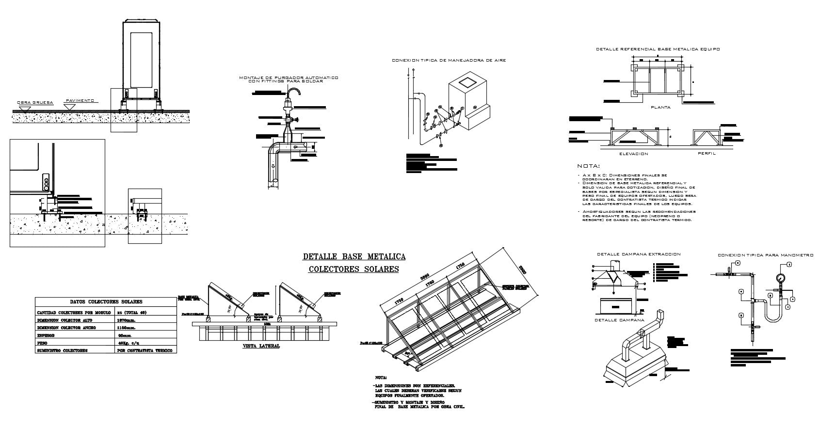 Heat Energy detail in autocad dwg files