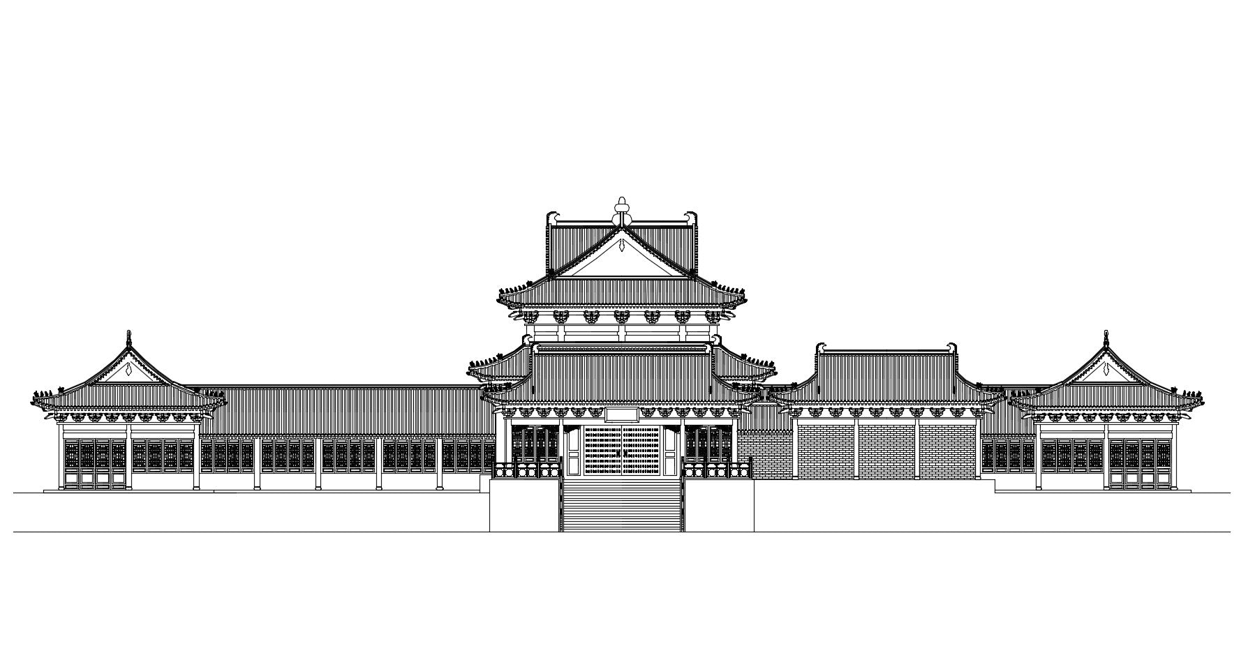 Chinese Architecture CAD Drawings 4