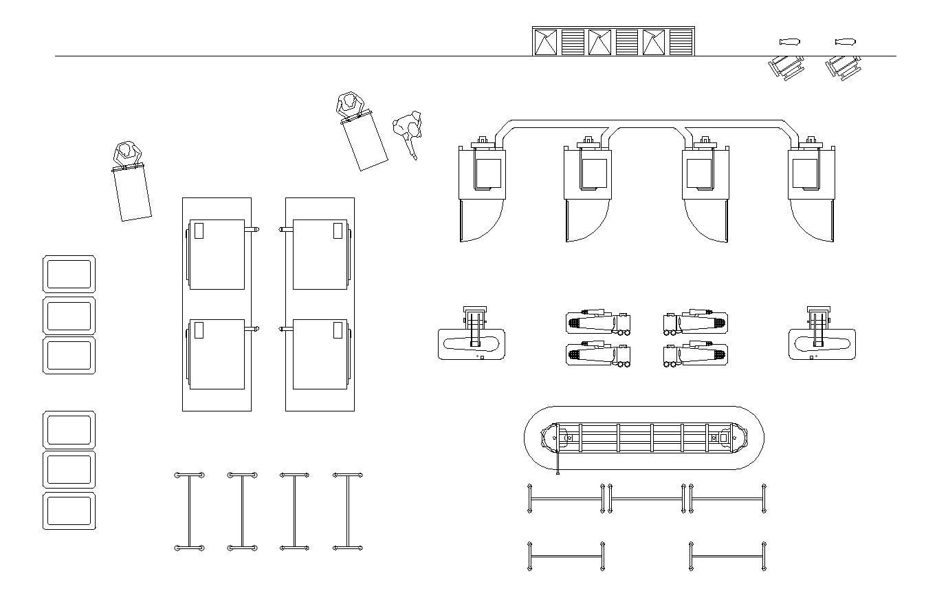 Laundry  Plans CAD  Design Free CAD  Blocks  Drawings Details