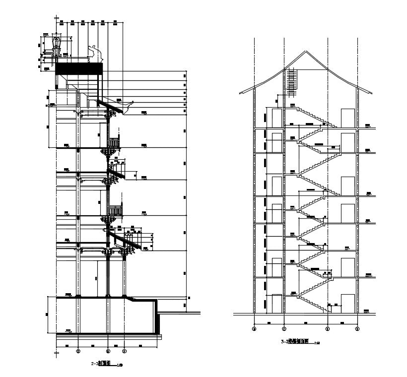 Chinese Architecture CAD Drawings-Chinese Pavilion,Garden Design