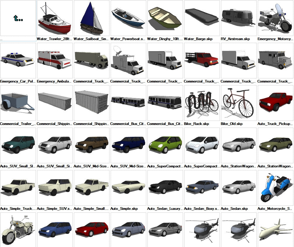 Sketchup Car Models Free Download