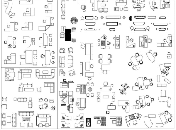 All Office Tables Blocks – CAD Design | Free CAD Blocks,Drawings,Details