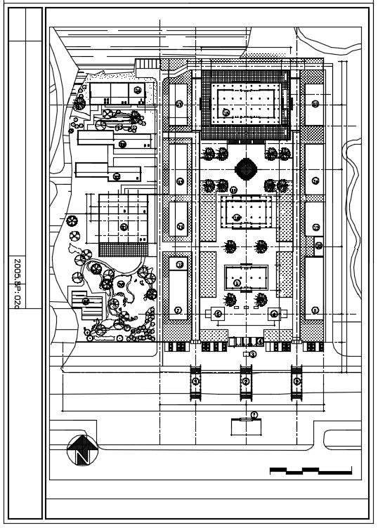  Chinese Architecture CAD Drawings(Grand Hall -Chinese Temple)