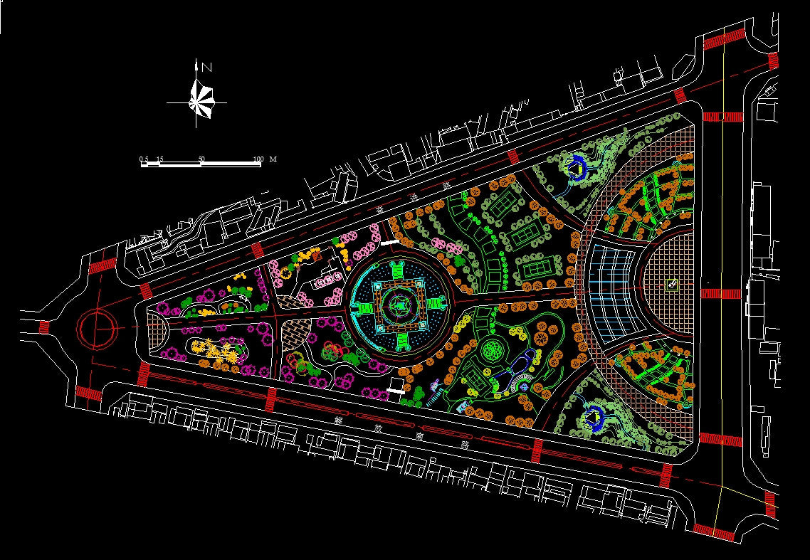 Residential Landscape Design 16  CAD Design Free CAD 