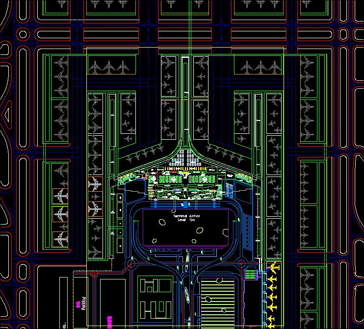 Airport Cad Drawings 2 – CAD Design | Free CAD Blocks,Drawings,Details