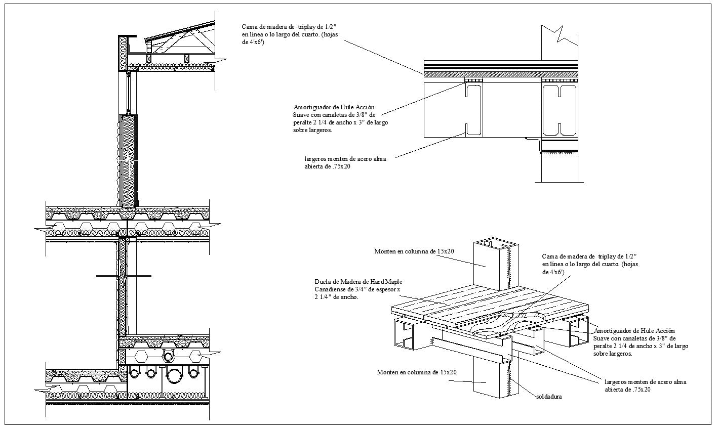 Steel Structure Details V1 – CAD Design | Free CAD Blocks,Drawings,Details