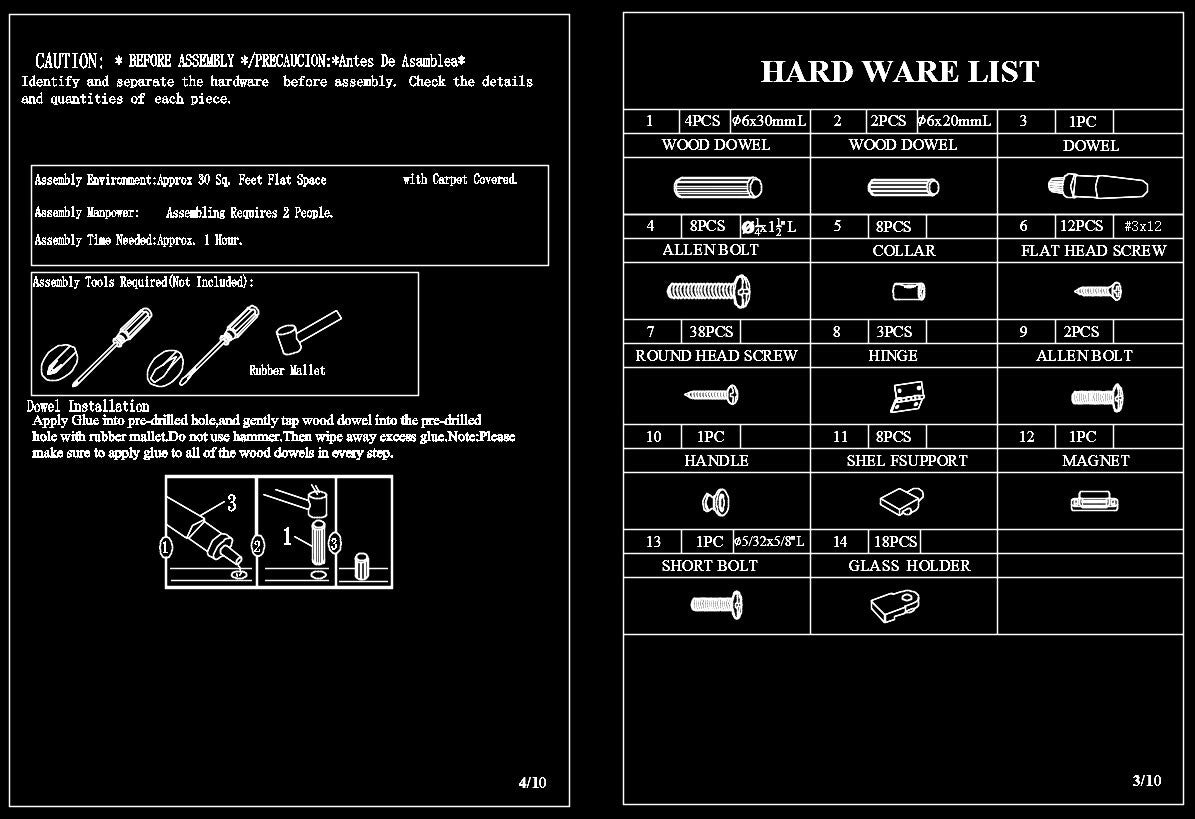 Over 2000 Hardware Accessories CAD Blocks-Home Hardware Accessories,Accessories, Parts & Hardware