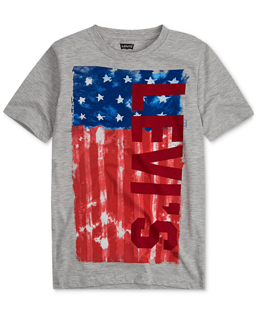 levi's red and blue t shirt