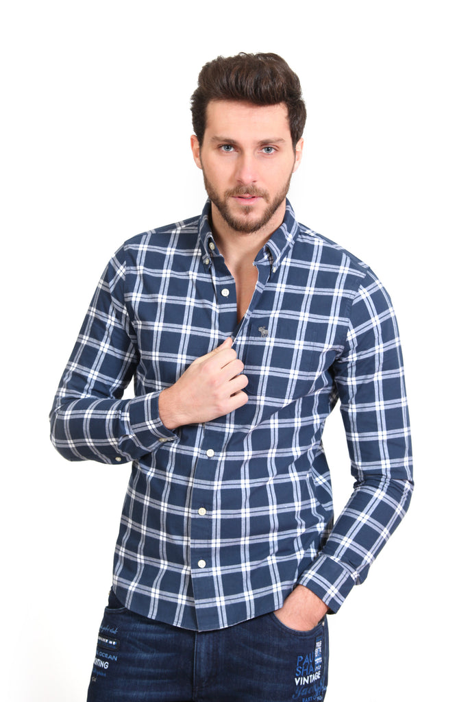 abercrombie and fitch plaid shirt