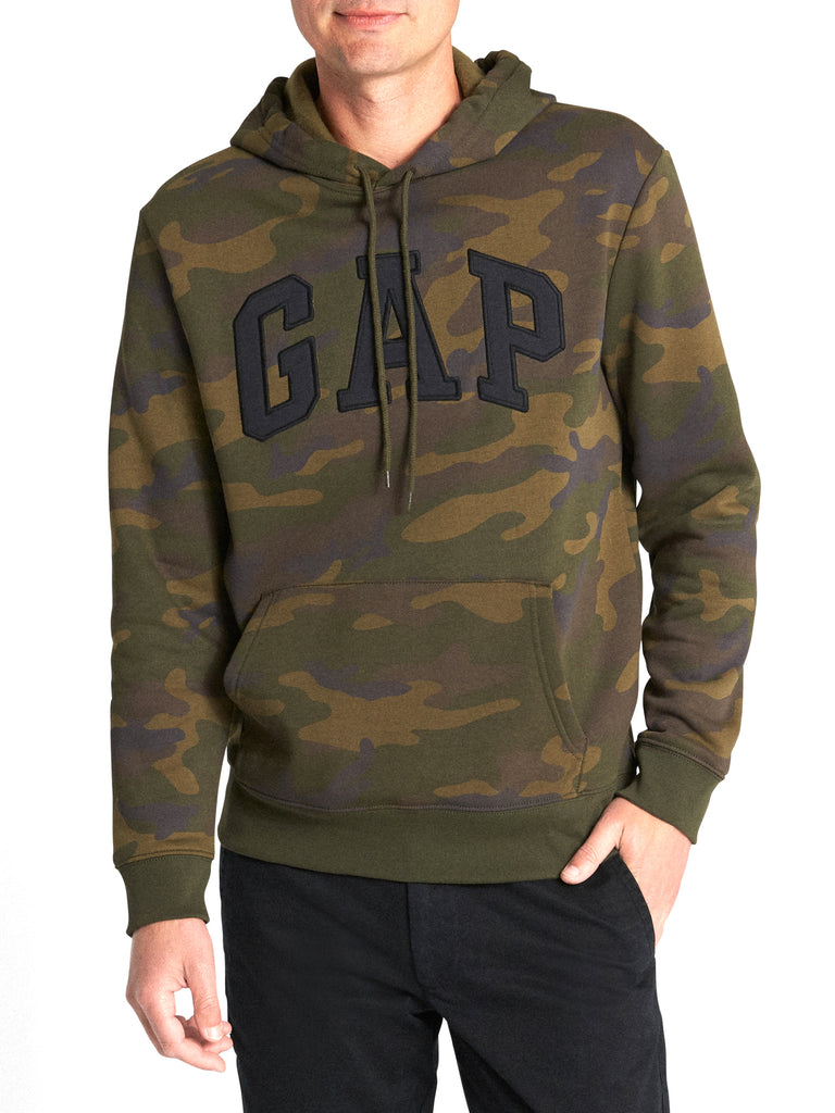 olive green gap hoodie