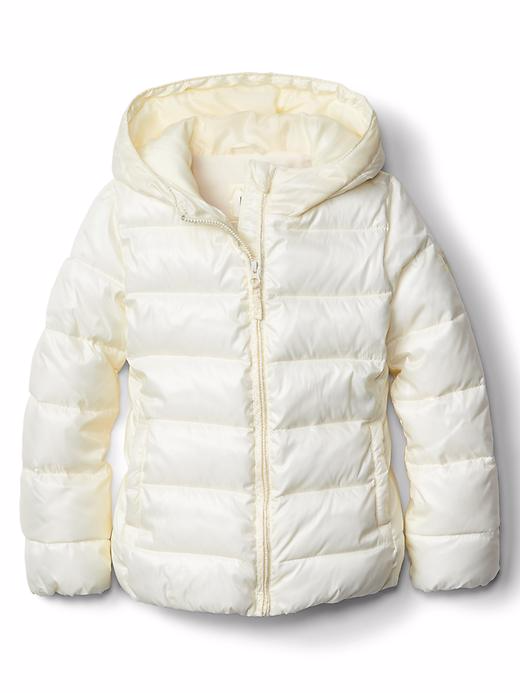 gap white puffer jacket